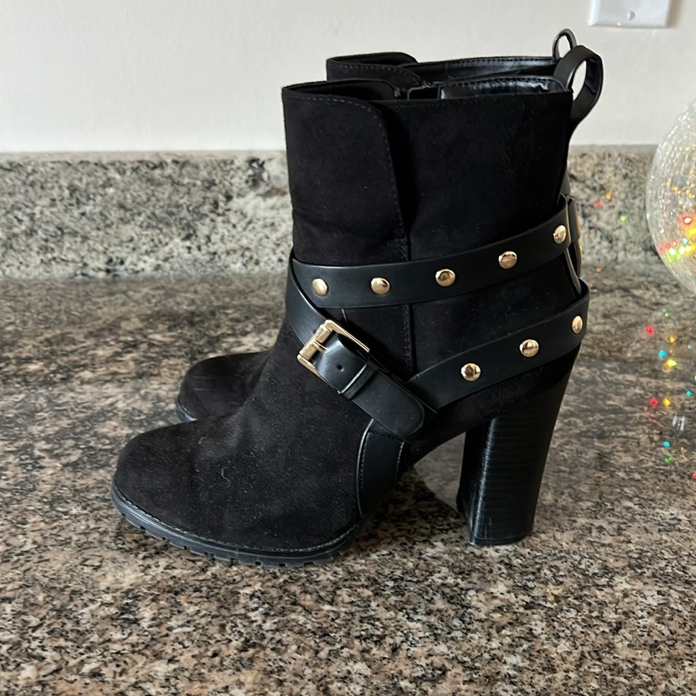 Apt 9 Black Booties - Picture 3 of 7